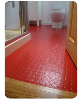 red-pvc-floor-mat