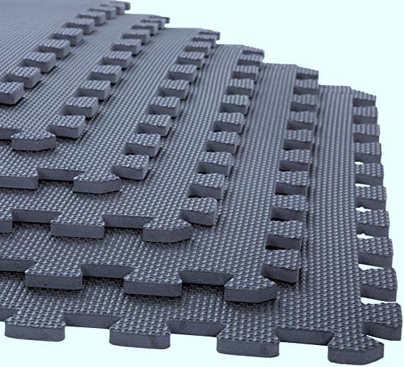 Black-plastic-rubber-tile